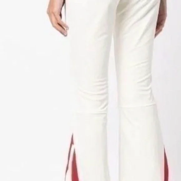 Perfect Moment White and Red Flare Pants - Picture 2 of 7